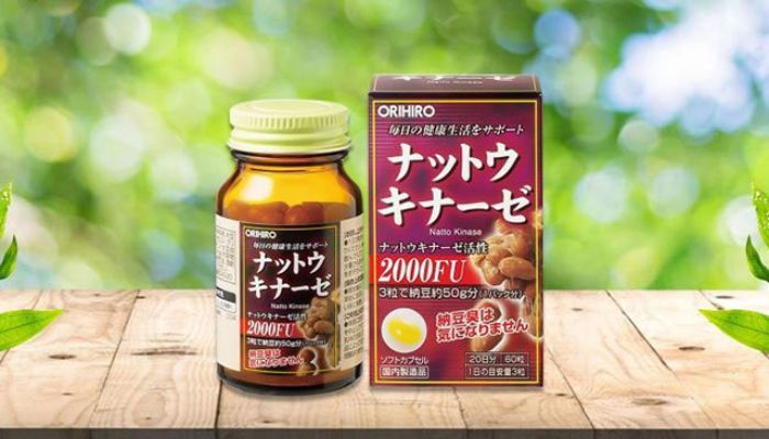 Nattokinase 2000fu Orihiro sở hữu hiệu quả điều trị bệnh cao